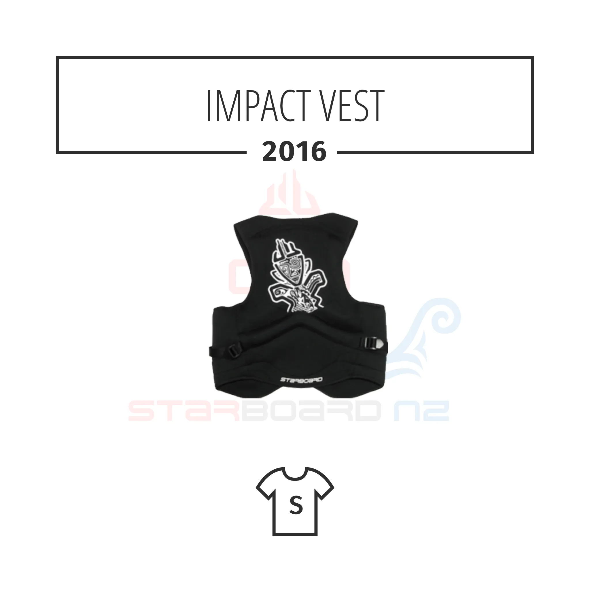 2016 STARBOARD IMPACT VEST - S