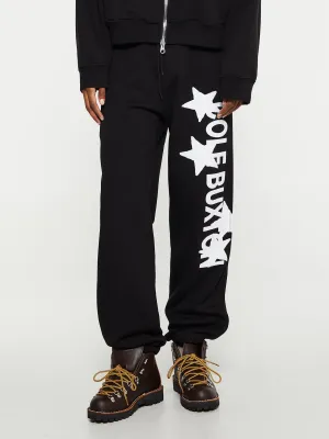 4 Star Sweatpants in Black