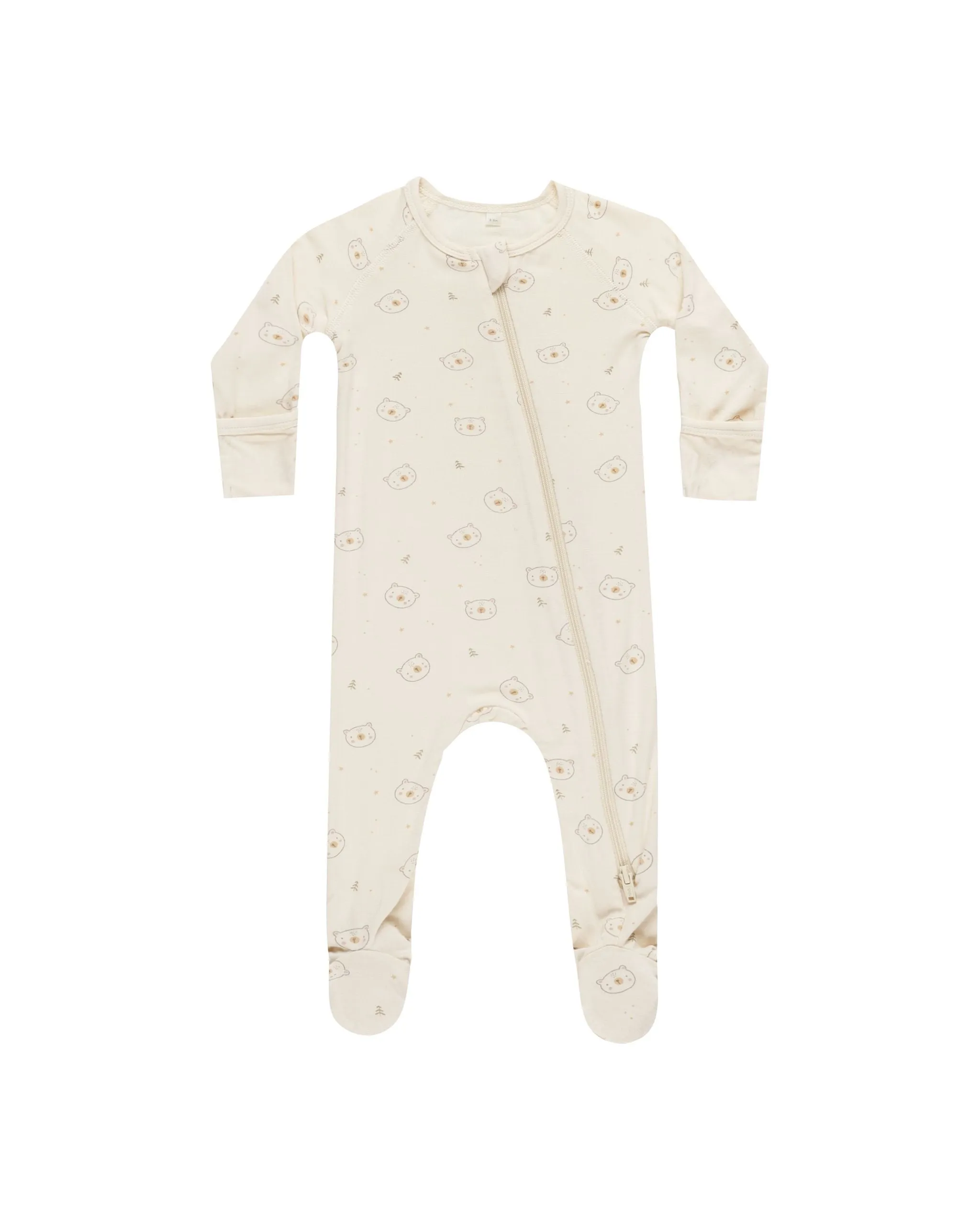 Bamboo Zip Footie - Bears *LAST ONE - 0/3m*