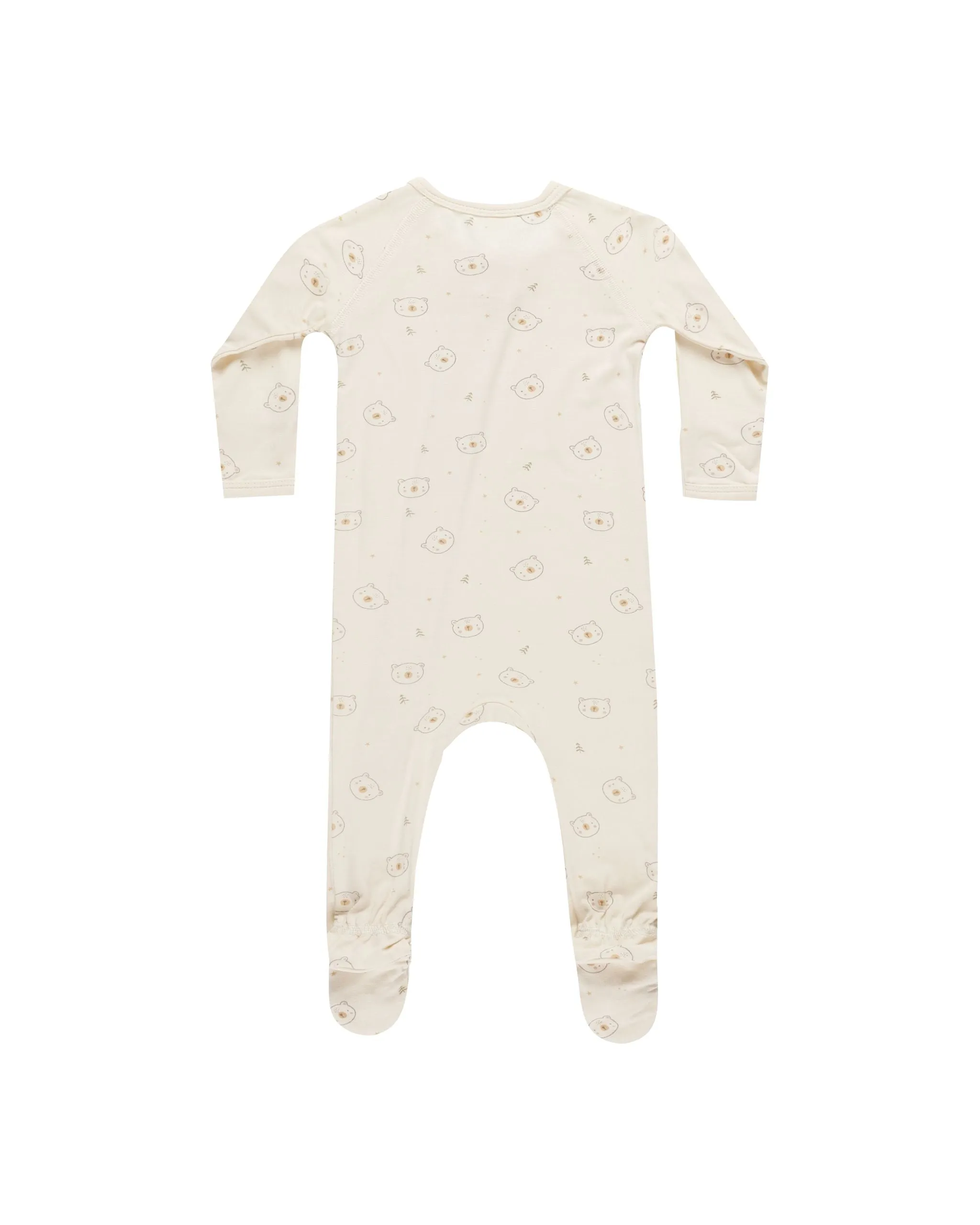 Bamboo Zip Footie - Bears *LAST ONE - 0/3m*