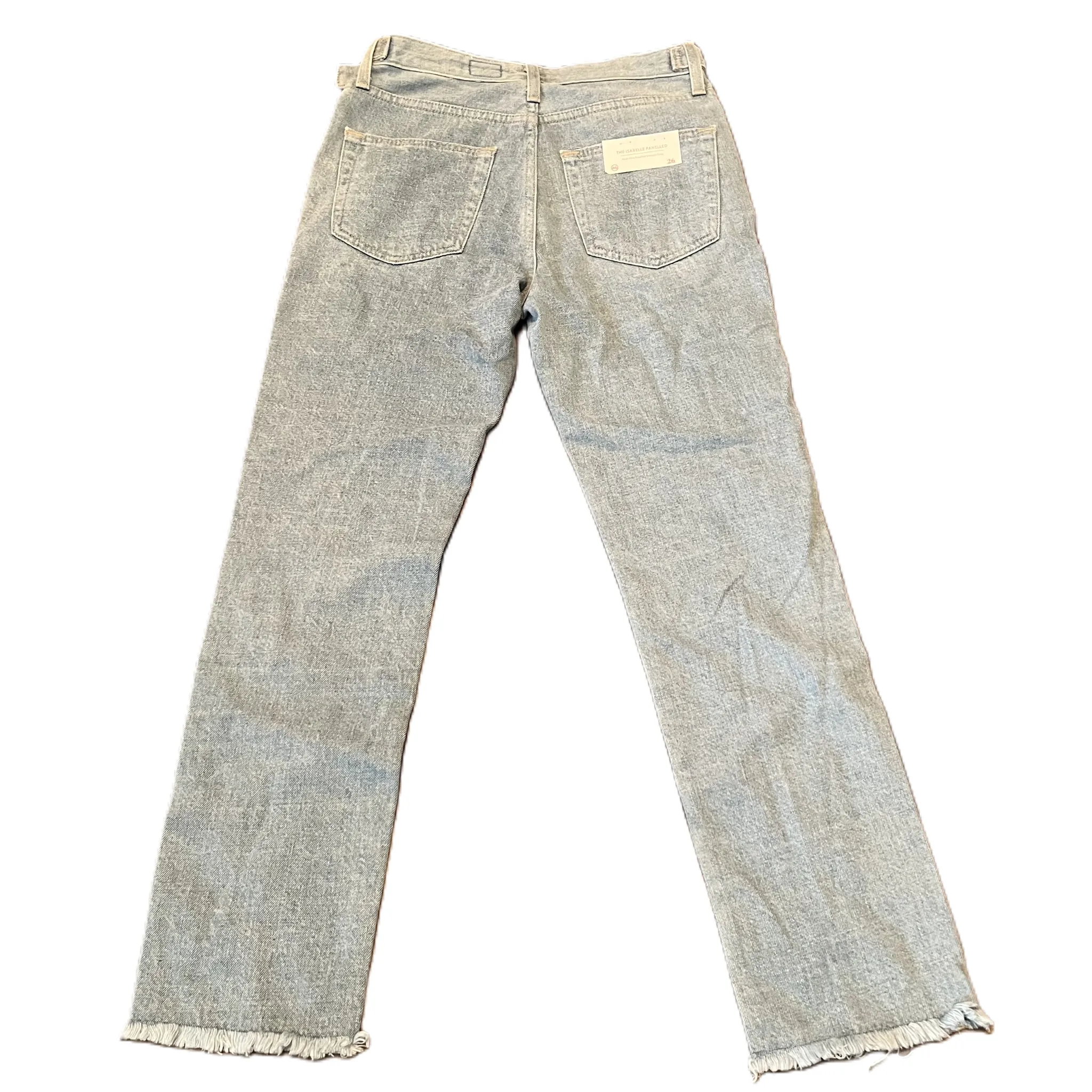 Blue Denim Jeans Straight By Adriano Goldschmied, Size: 2