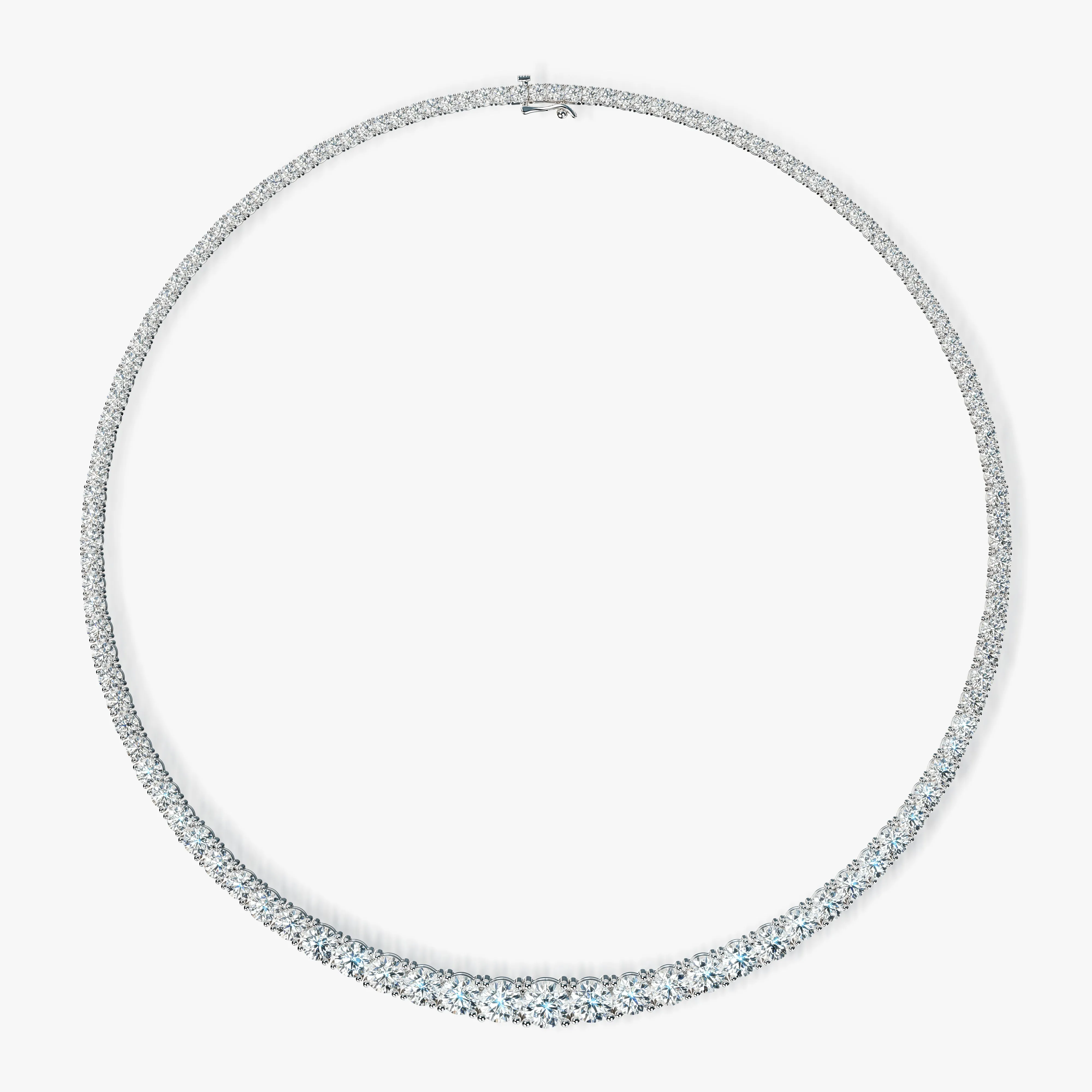 Bold Riviera Diamond Necklace