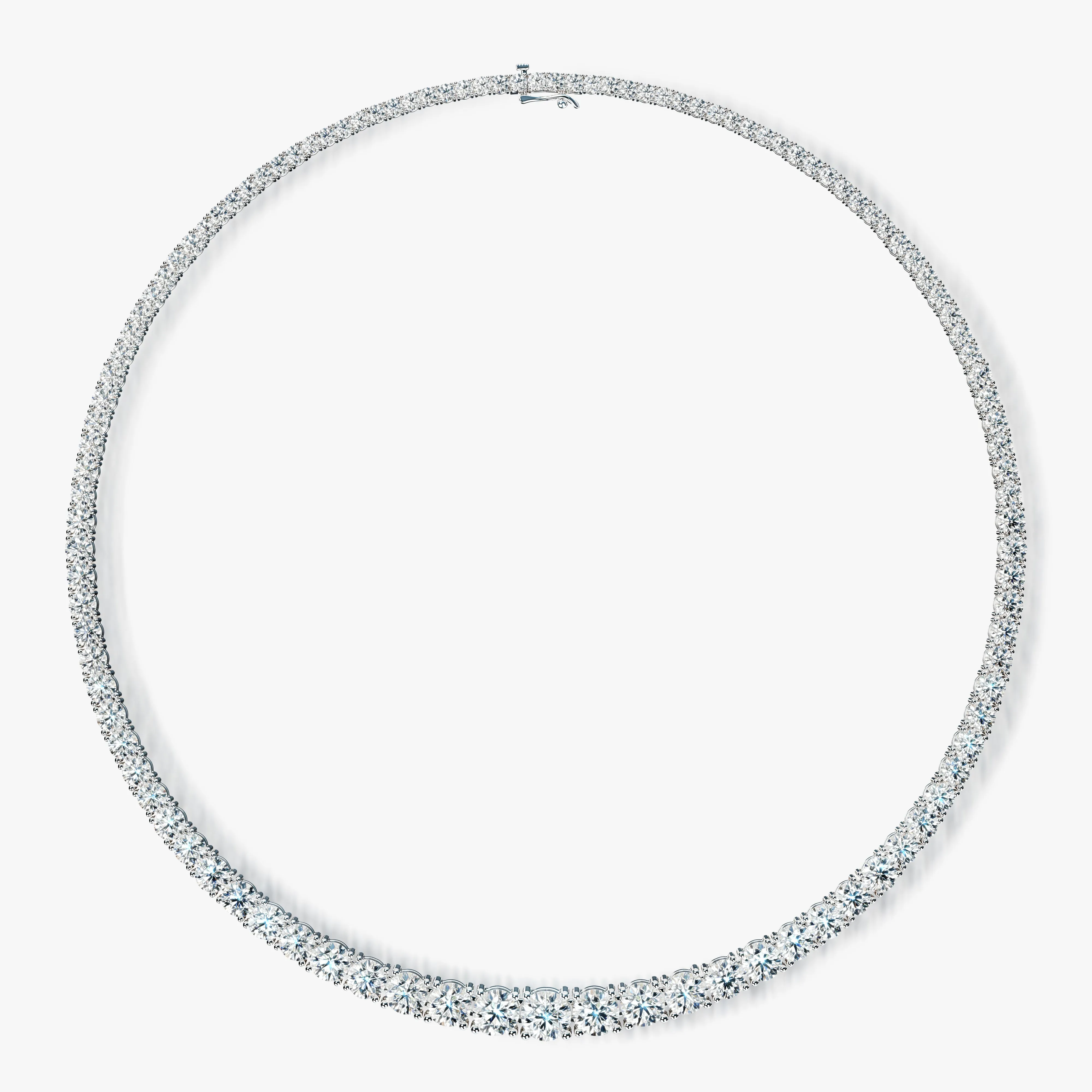 Bold Riviera Diamond Necklace