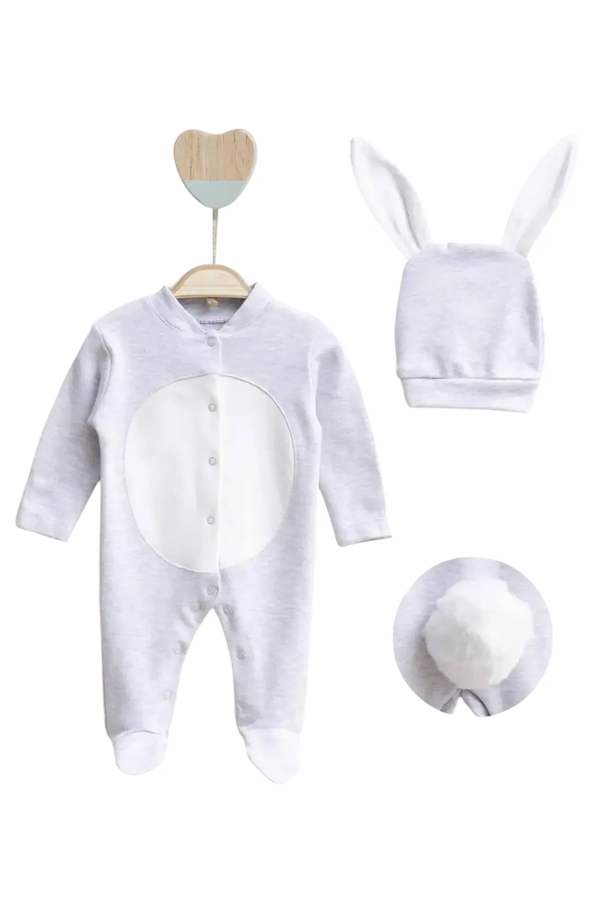 Bunny Gray Bodysuit