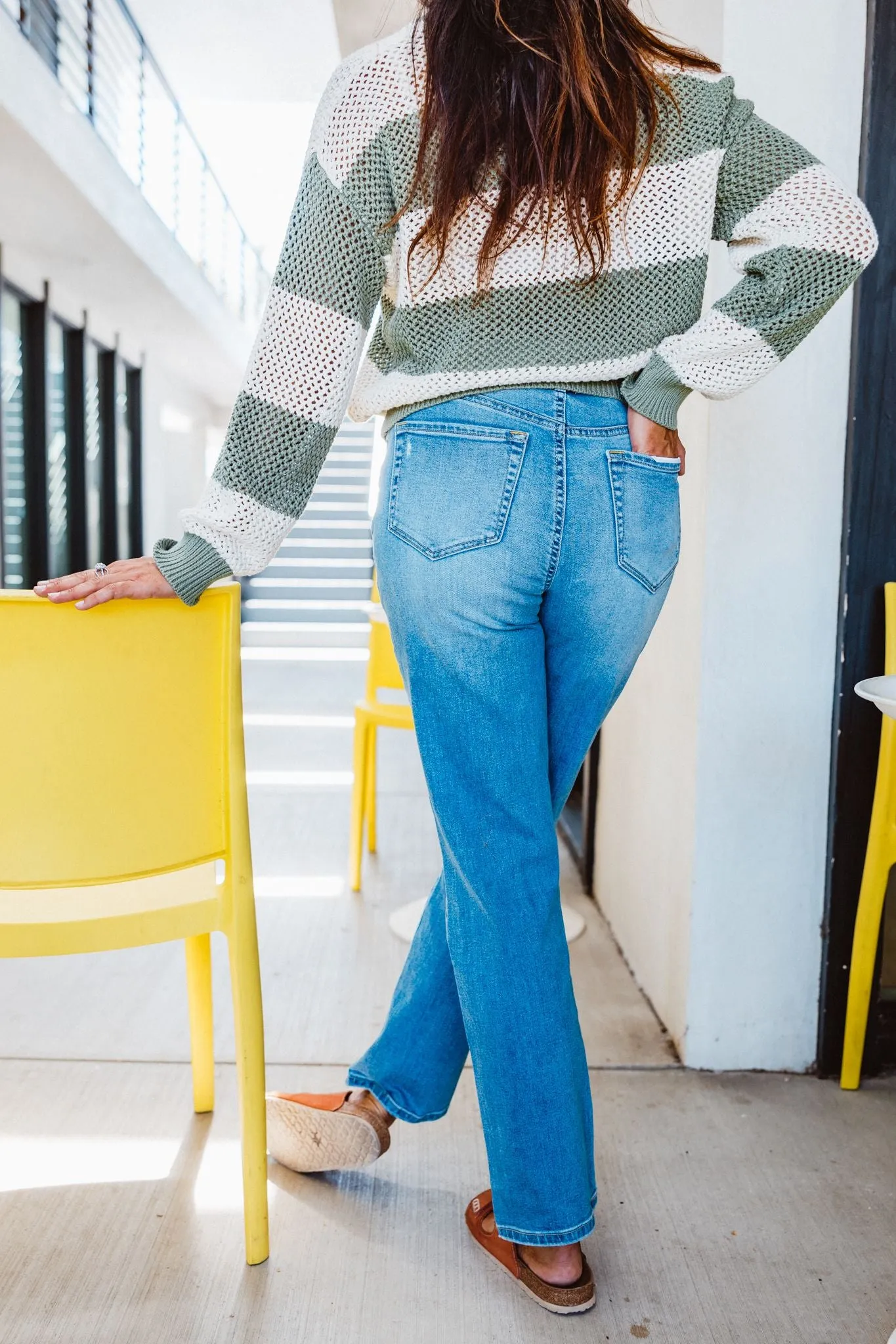 Cara Slim Jean Straight  - Hush Blue