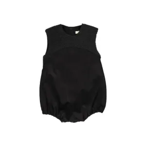 CARBON SOLDIER BLACK ROMPER