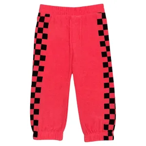 CHECKERED RACER SWEATPANTS