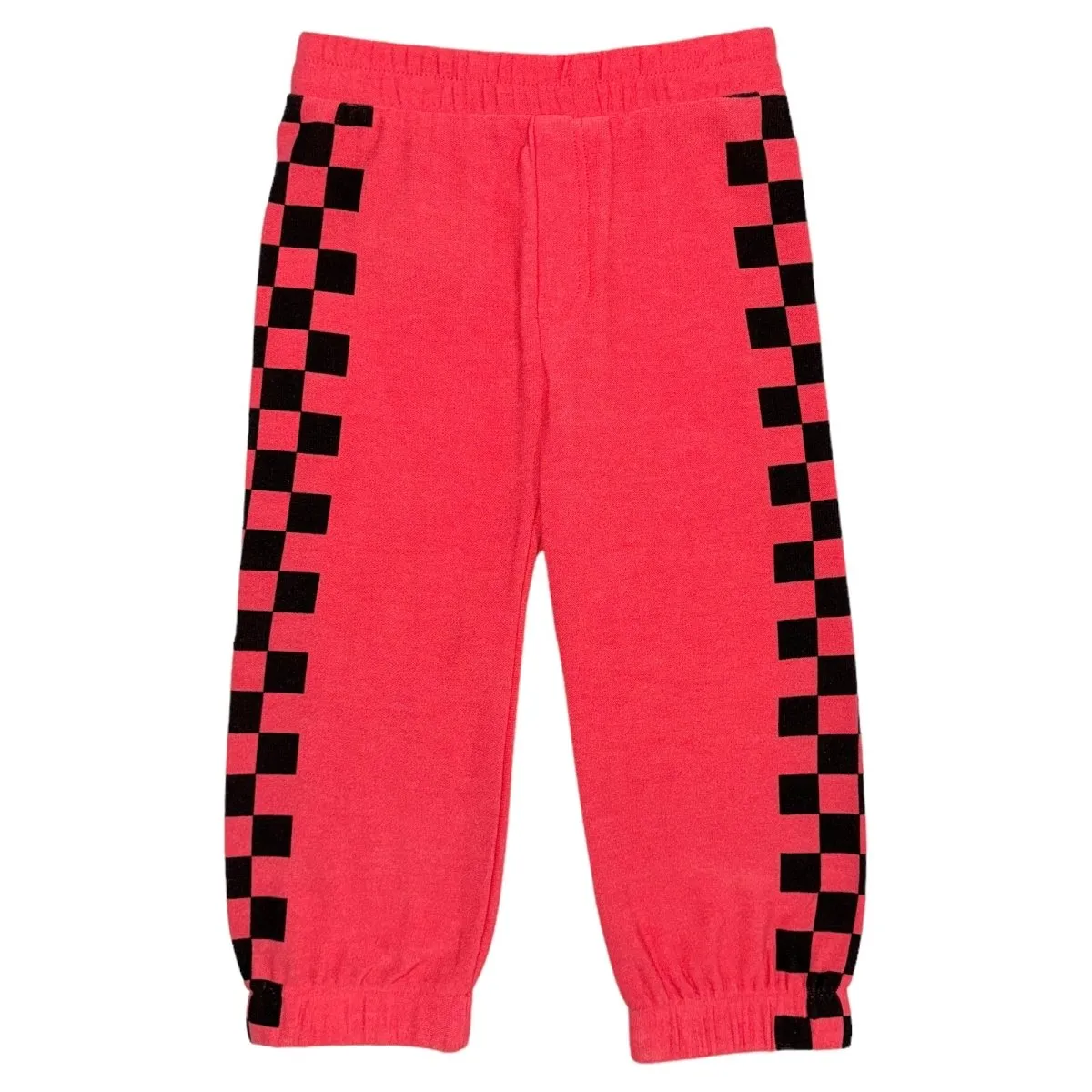 CHECKERED RACER SWEATPANTS
