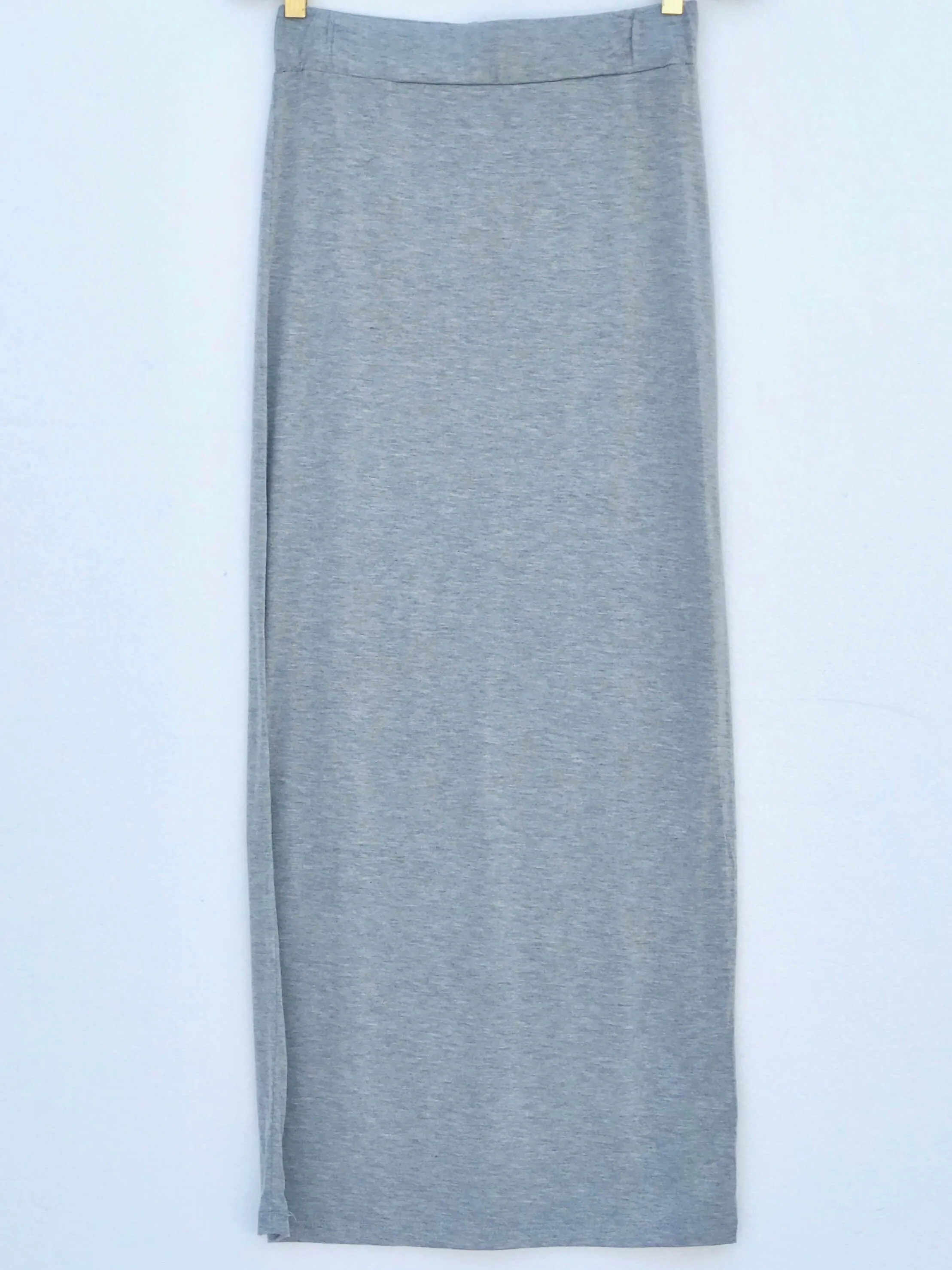 Cozy Chic Grey Maxi Skirt