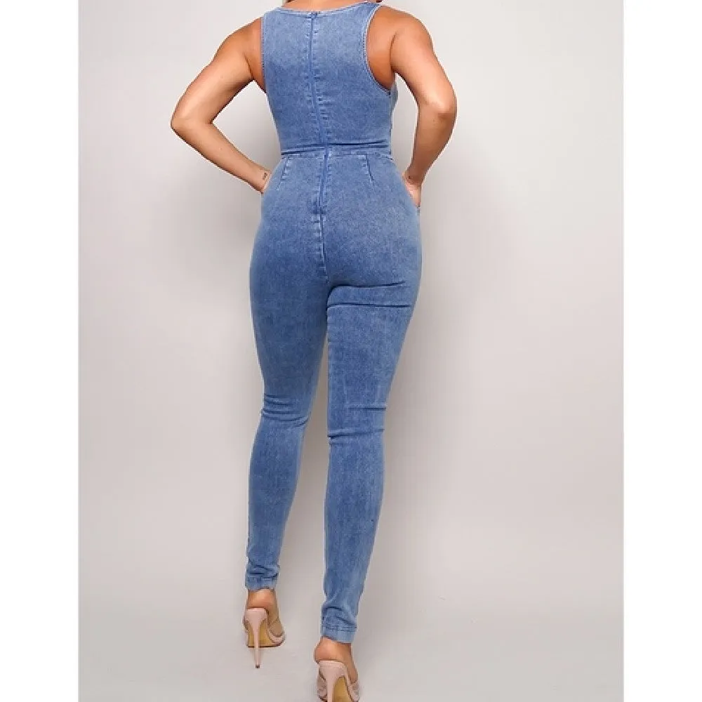 Dakota Denim Jumpsuit