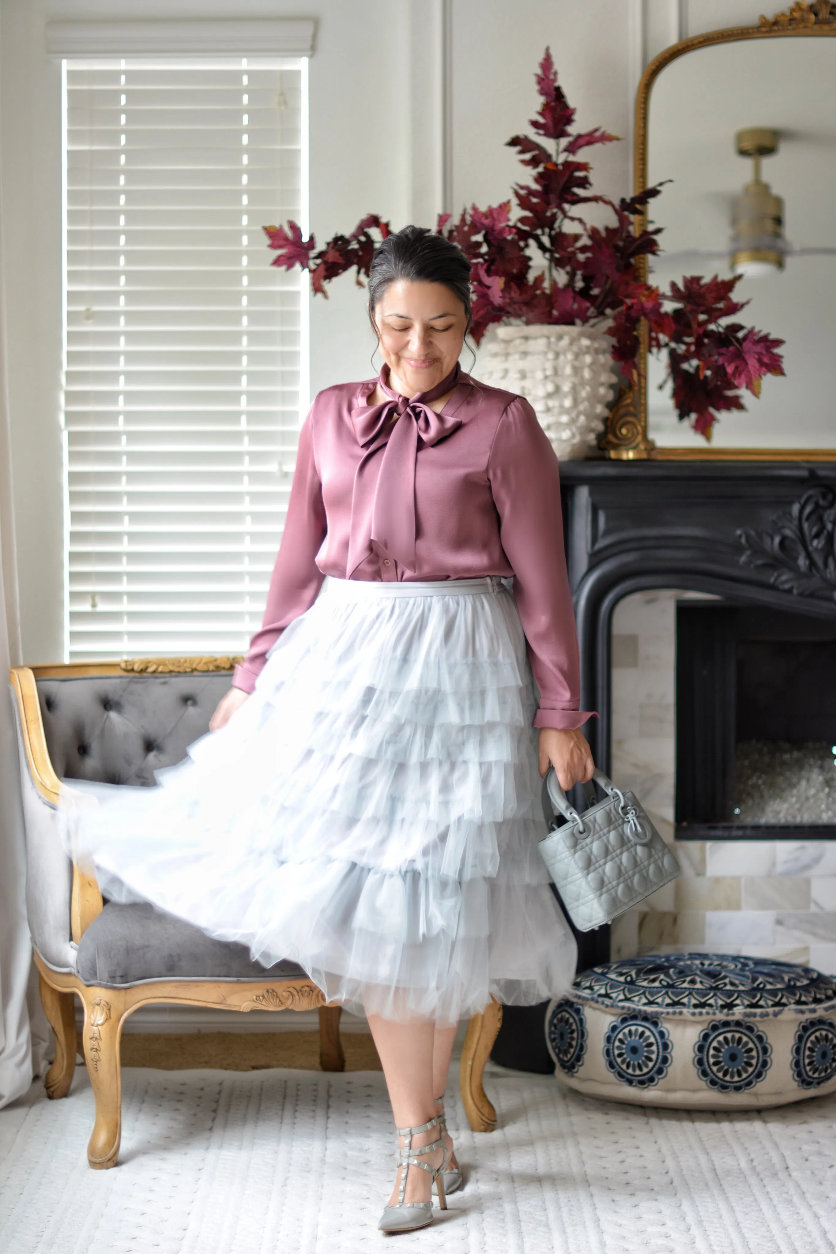 Danielle Gray Tulle Skirt “Birthday Skirt”