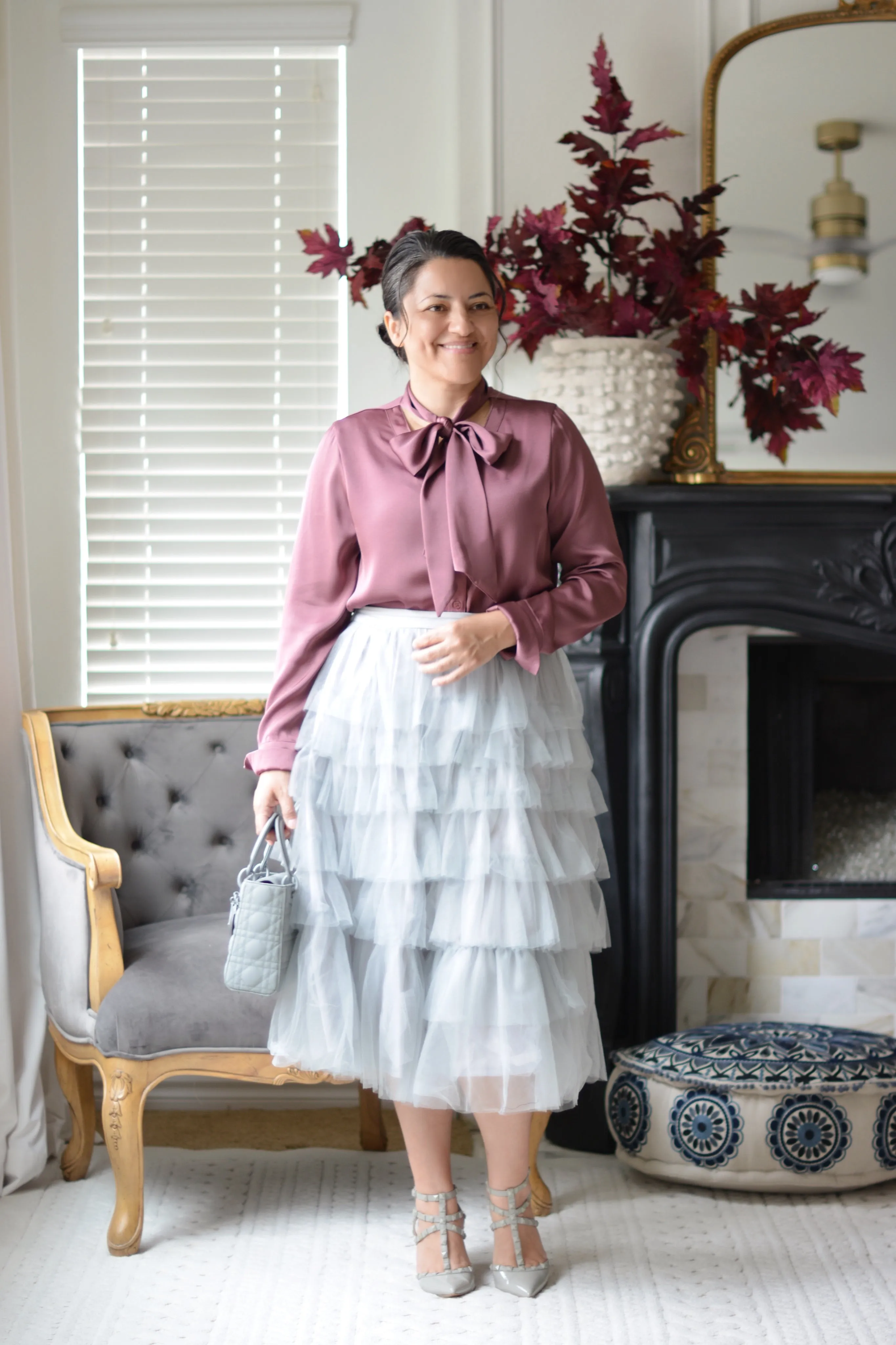 Danielle Gray Tulle Skirt “Birthday Skirt”