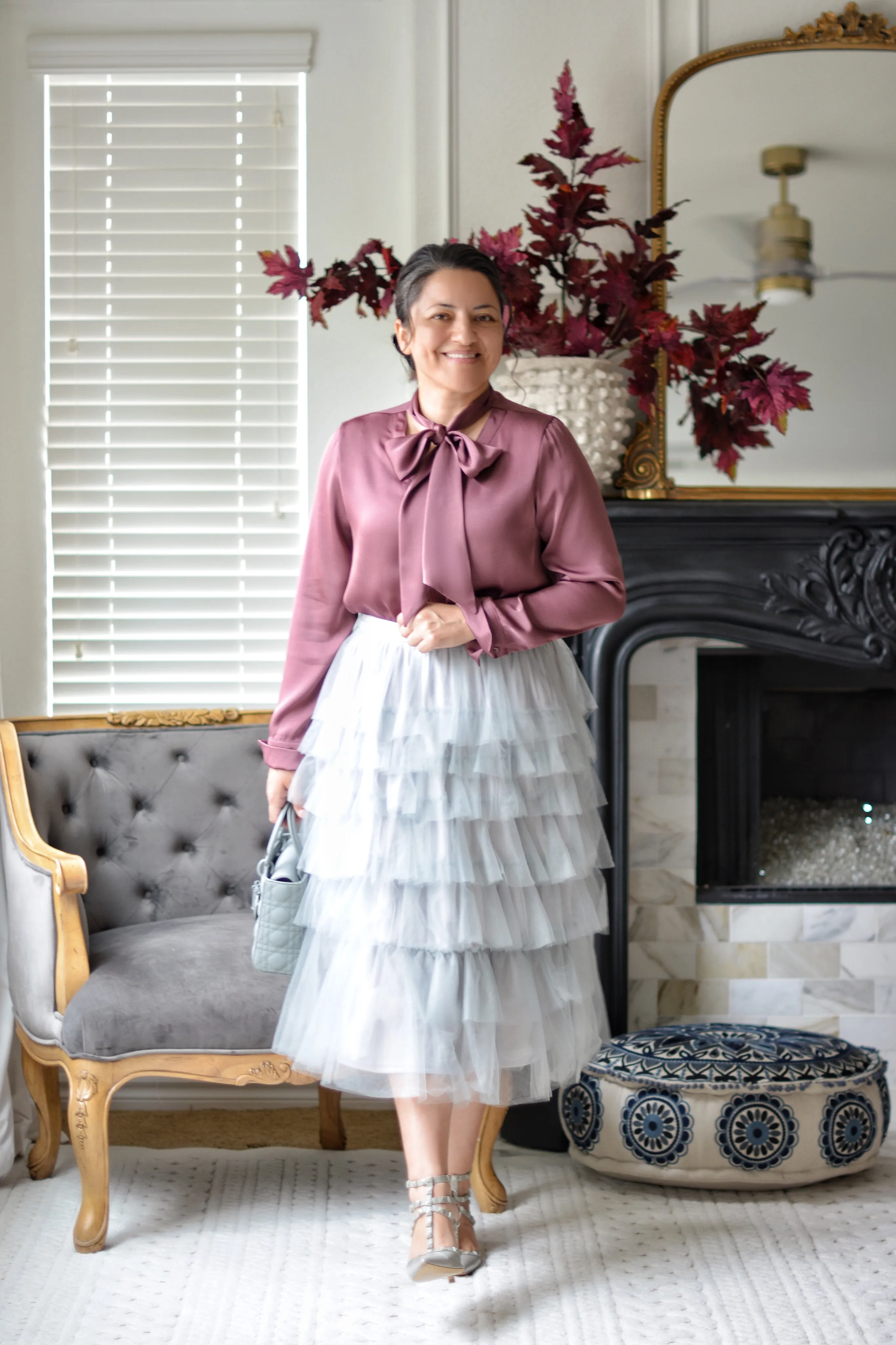 Danielle Gray Tulle Skirt “Birthday Skirt”