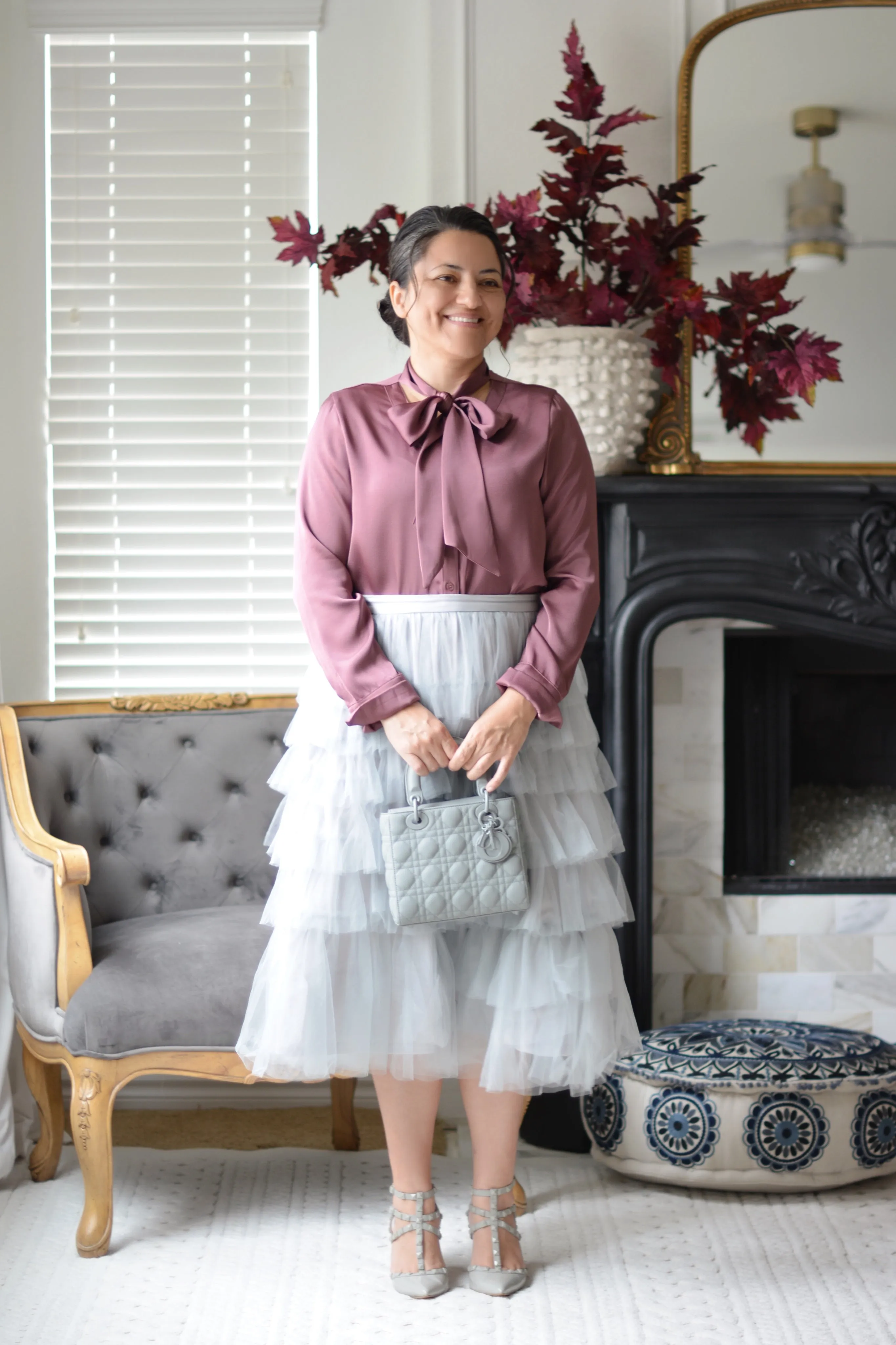 Danielle Gray Tulle Skirt “Birthday Skirt”
