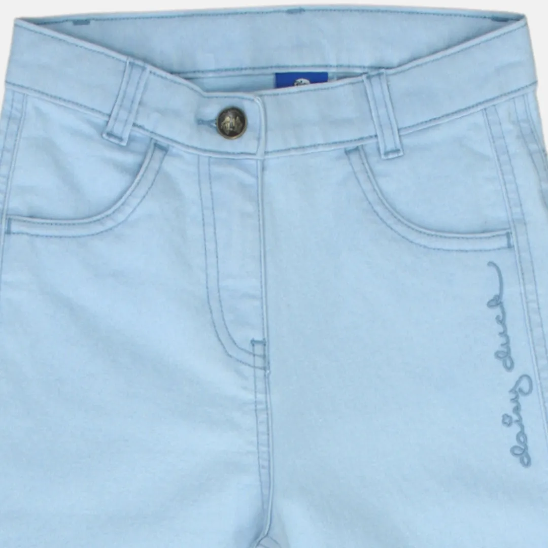 Denim Culottes/ Kulot Jeans Anak Perempuan Blue/ Daisy Bright Girl