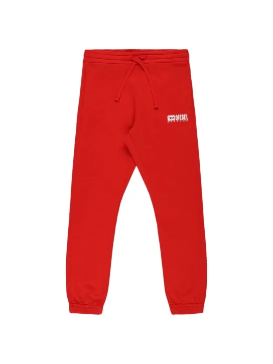 Diesel Kids   Cotton sweatpants w/logo detail 