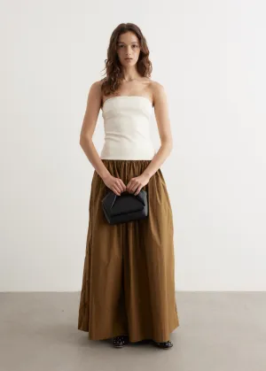 Duo Strapless Knit Cotton Dress