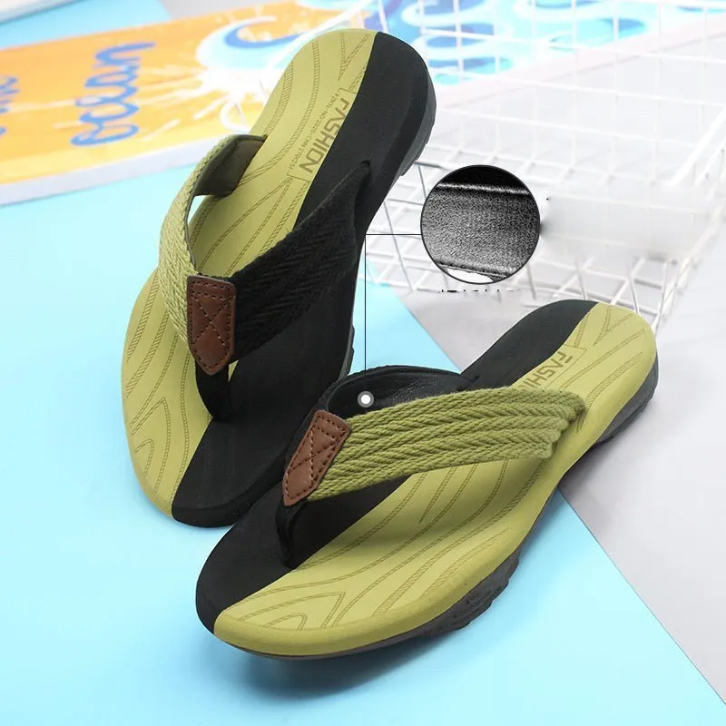 EVA Soft Sole Lightweight Flip Flops - Flip Flops Beach Shoes