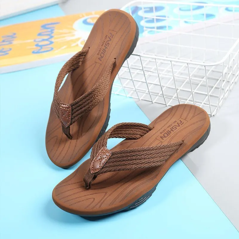 EVA Soft Sole Lightweight Flip Flops - Flip Flops Beach Shoes