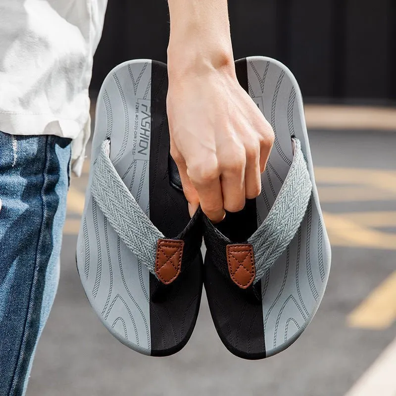 EVA Soft Sole Lightweight Flip Flops - Flip Flops Beach Shoes