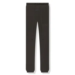 Fear Of God Essentials Flocked Off Black Sweatpants (FW22)