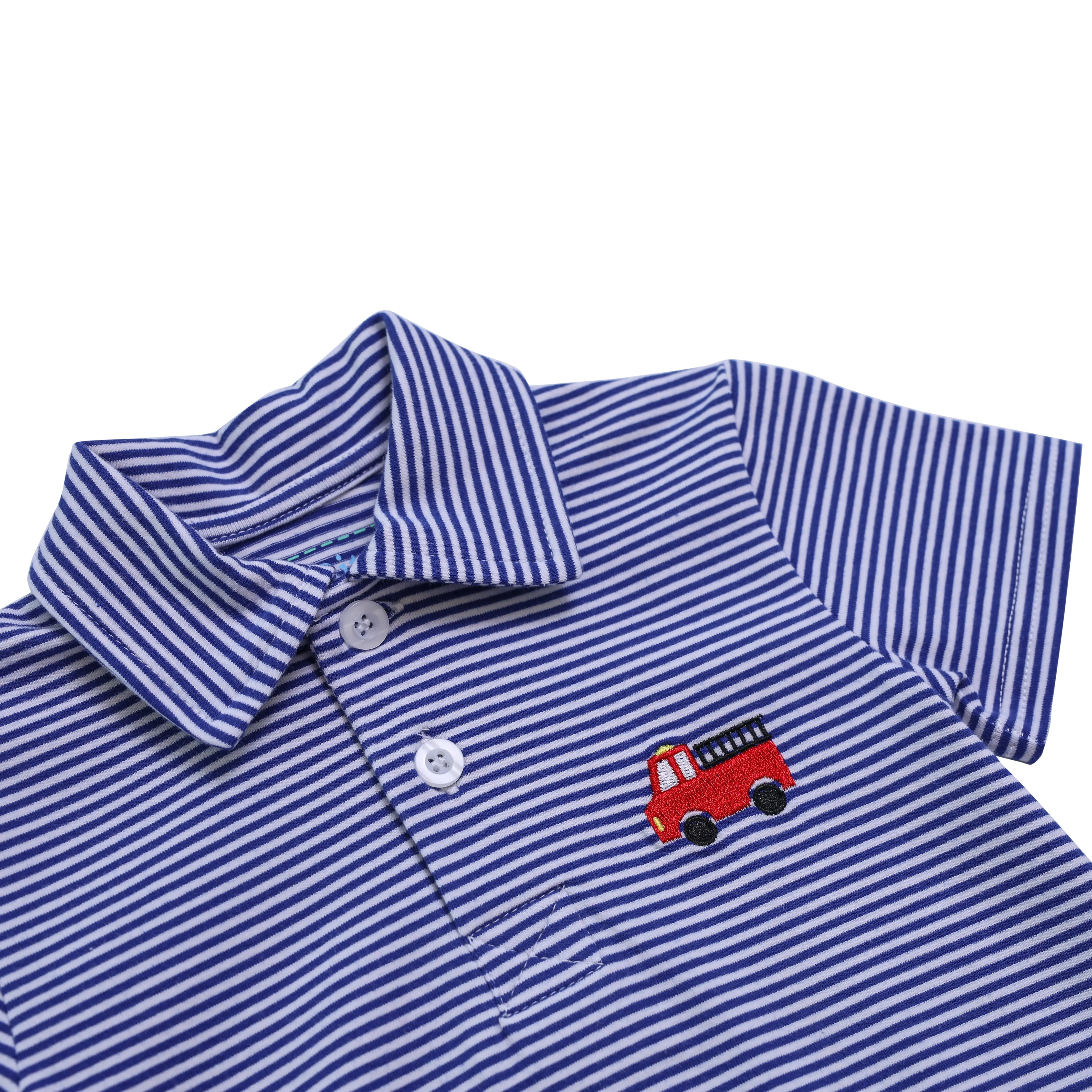 Firetruck Polo Romper