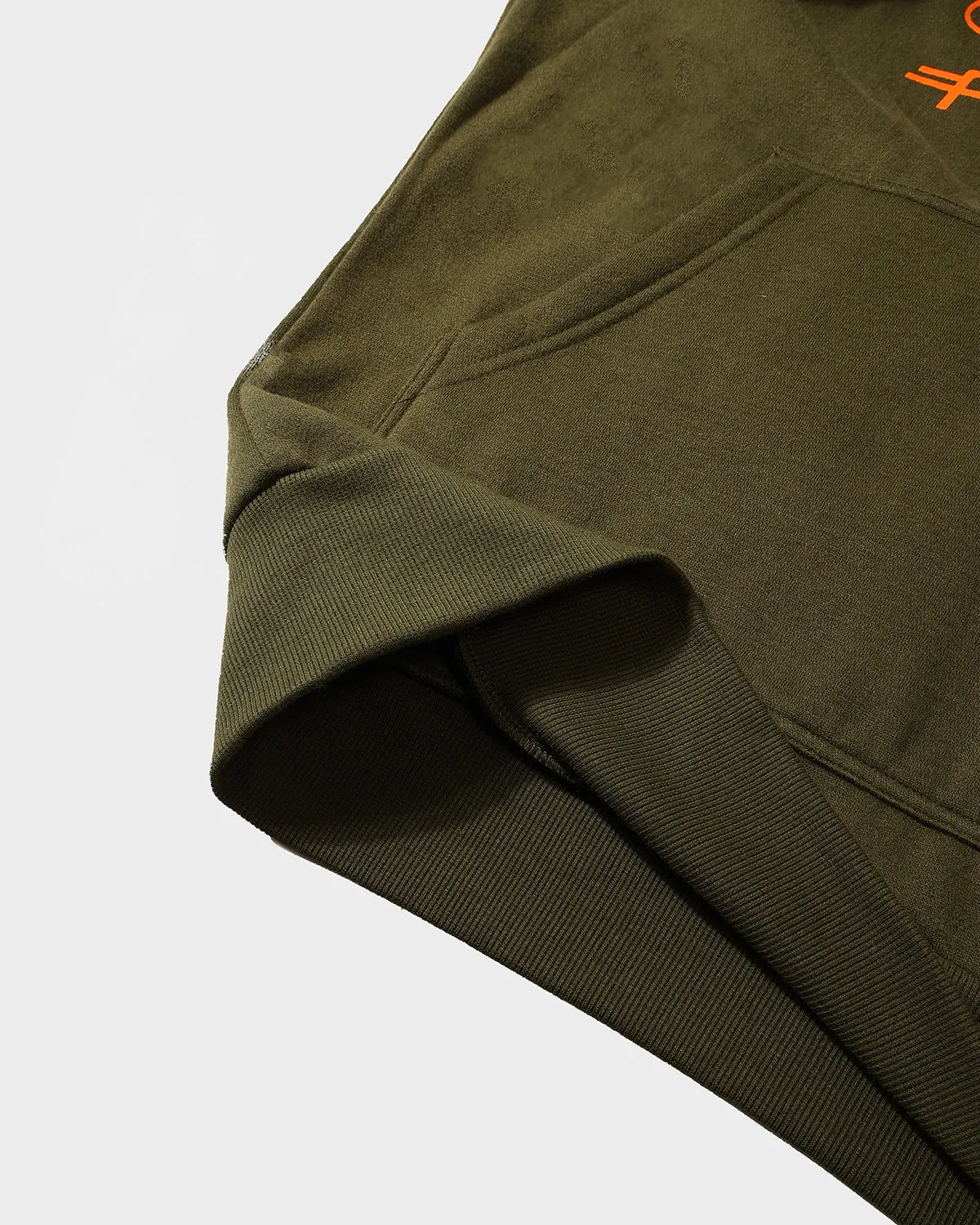 First Class Hoodie & Sweats Set in Olive