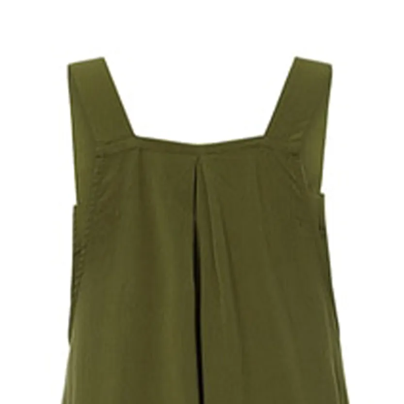 Funki Buys | Pants | Women's Elegant Wide Leg Bib Romper