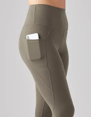 Glyder Top Notch 7/8 Leggings - Dark Moss