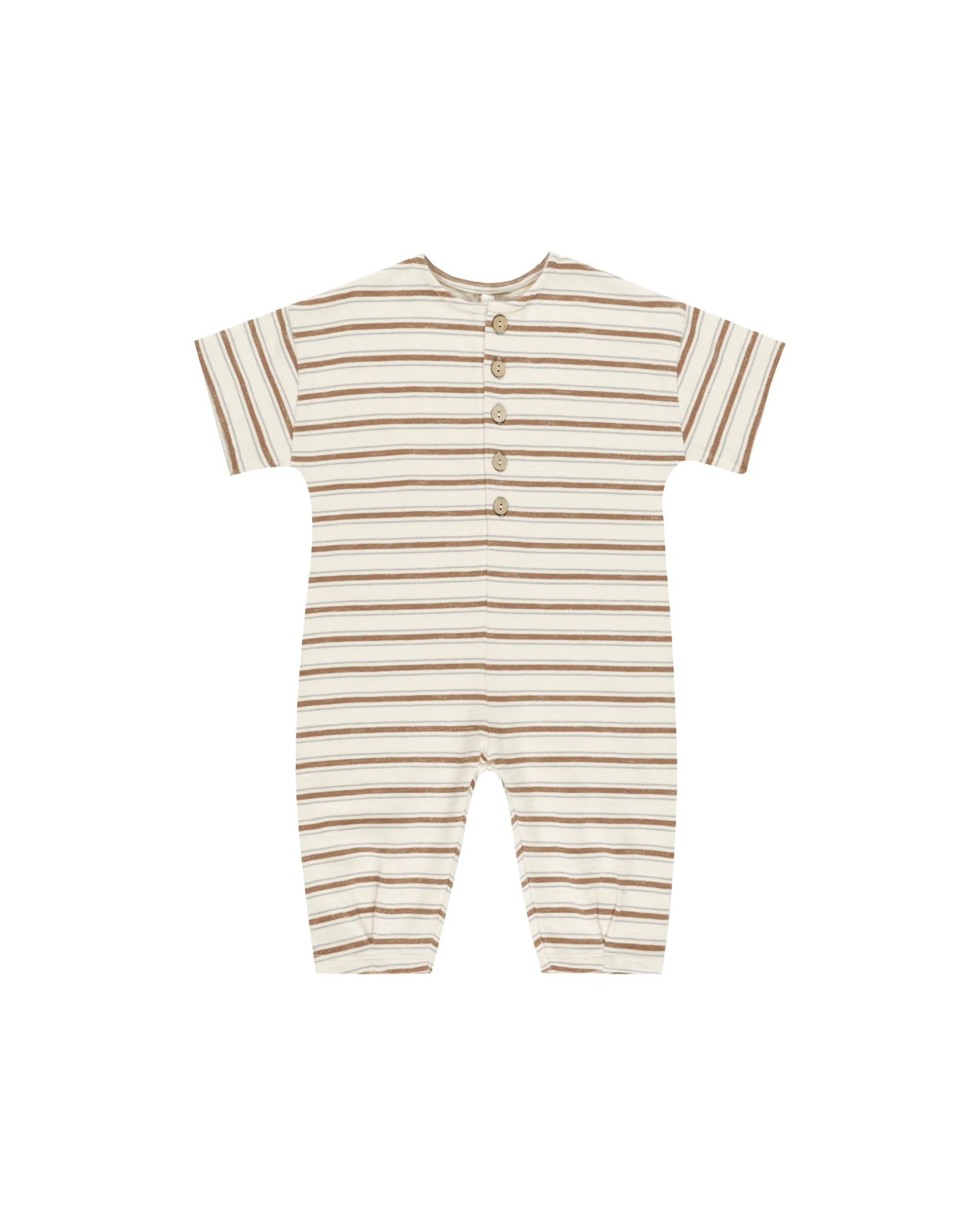 Hayes Jumpsuit - Saddle Stripe