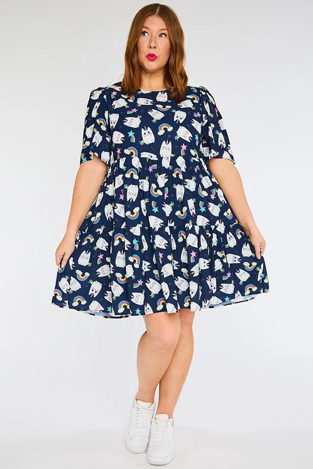 Jackson Caticorns Navy Dress