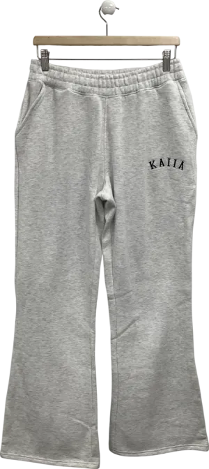 Kaiia the label Grey Wide Leg Sweatpants UK 12