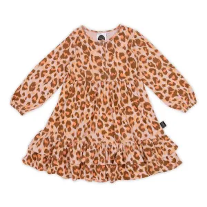 Kapow Wild Salmon Trapeze Dress