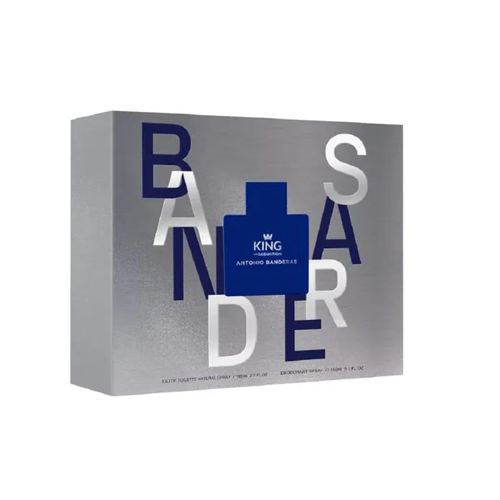 KING OF SEDUCTION EDT 100ML   DEO 150ML GIFT SET