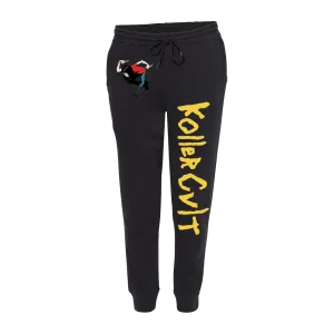 Koller Cvlt “Snare Man” Black Joggers