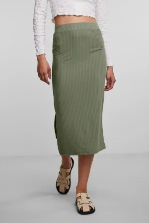 Kylie Skirt - Deep Lichen Green