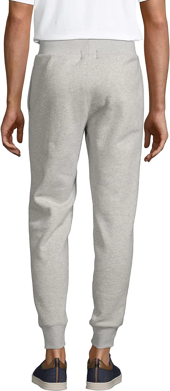 Lands' End Men's Serious Sweatspants Gray Heather 5120259