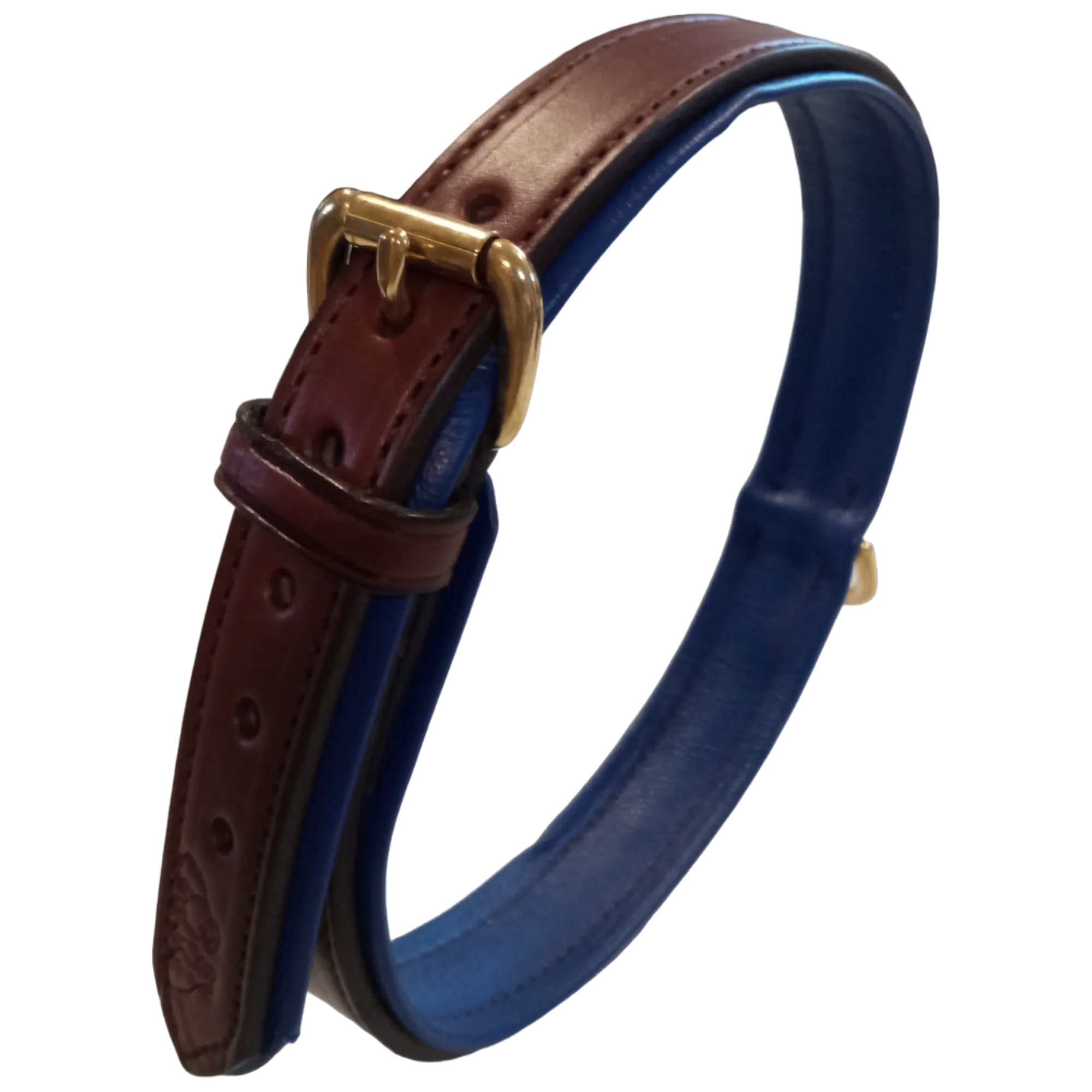 Leather Pet Collar | Luxury Dog Collar | Brown Leather Collar | Havana Brown Collar | Amish Made | Amish Dog Collar | High Quality Collar