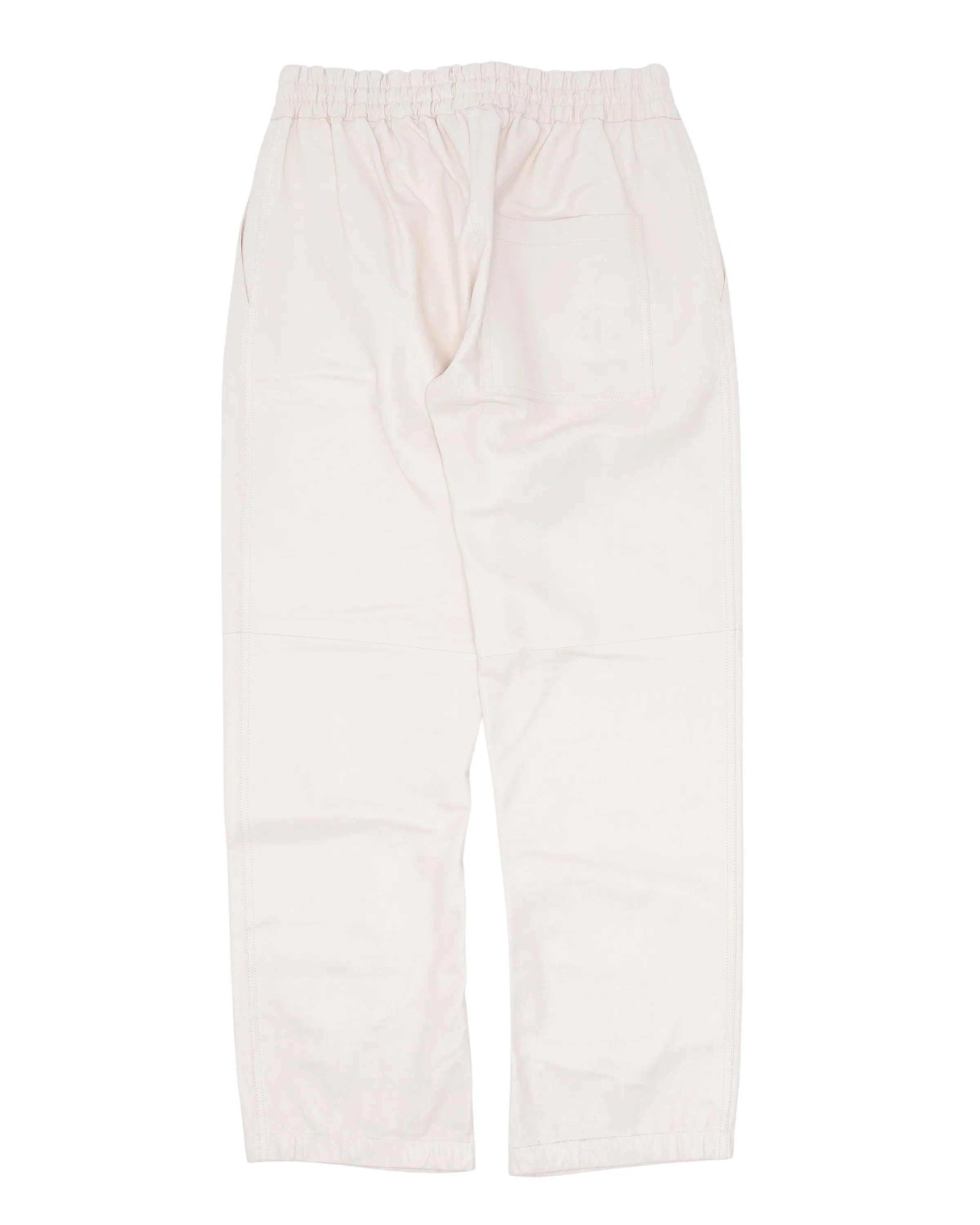 Leather Sweatpants