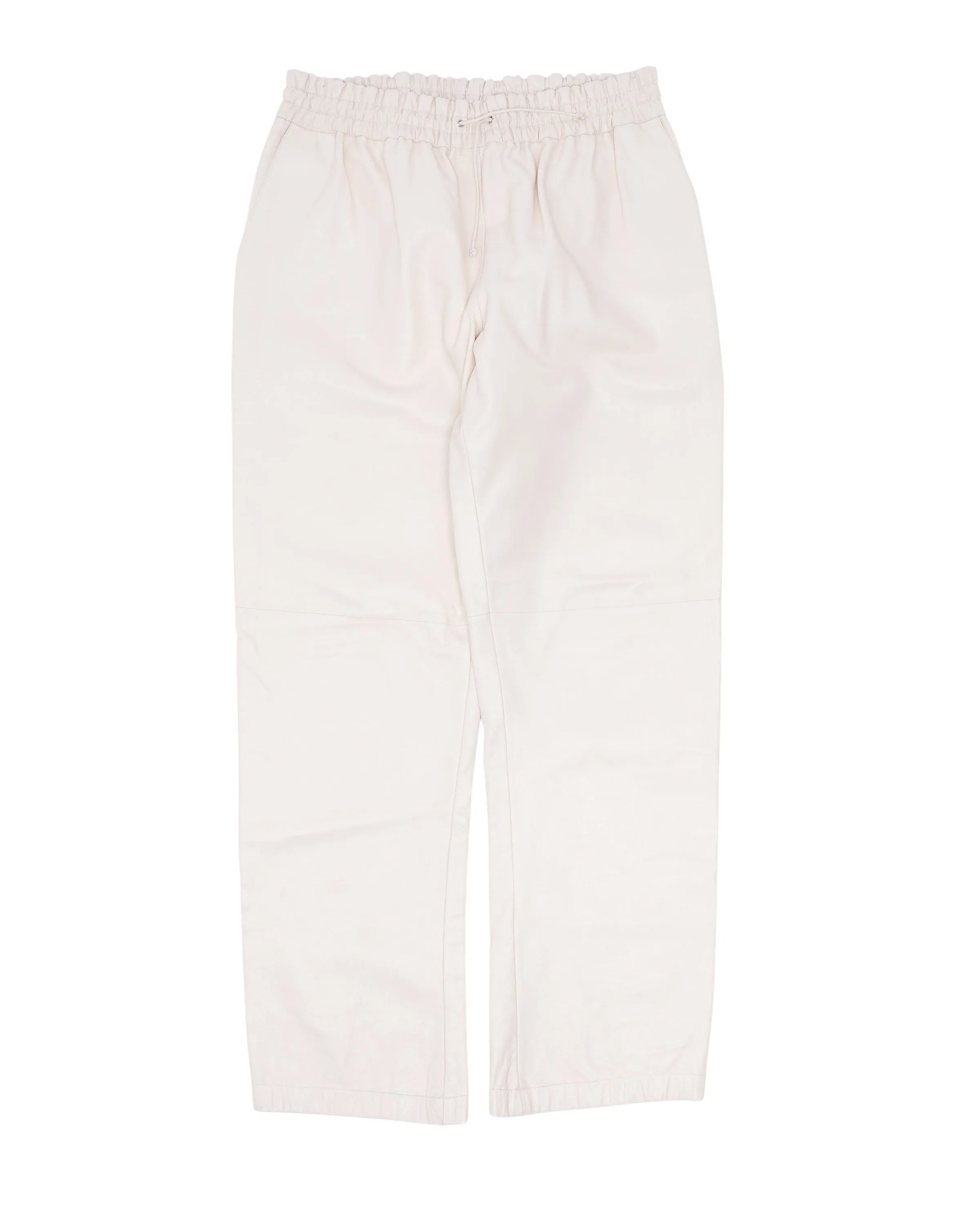 Leather Sweatpants