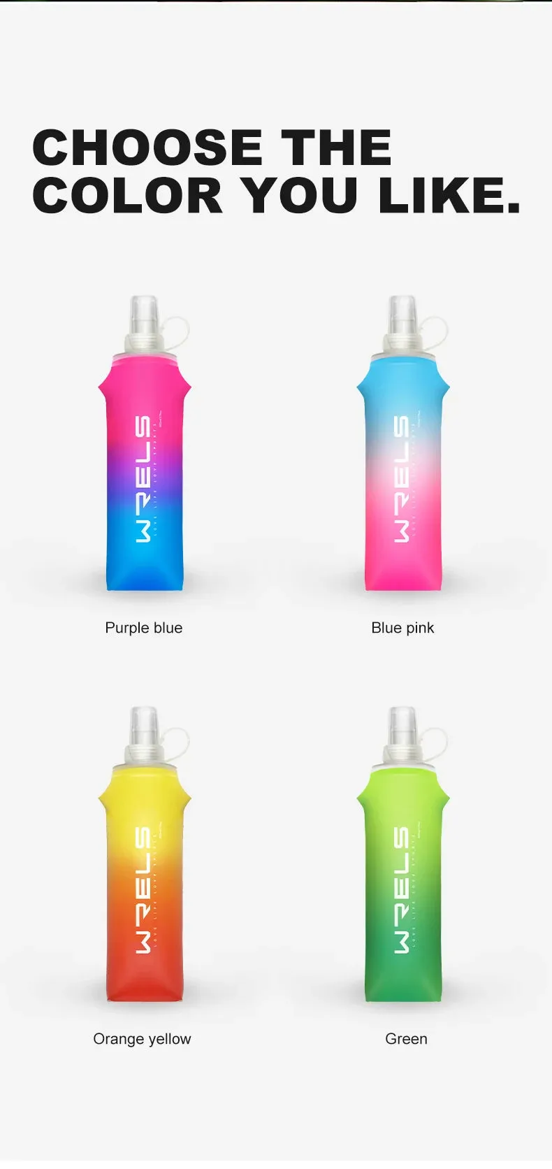 Lightweight Foldable Water Bottle