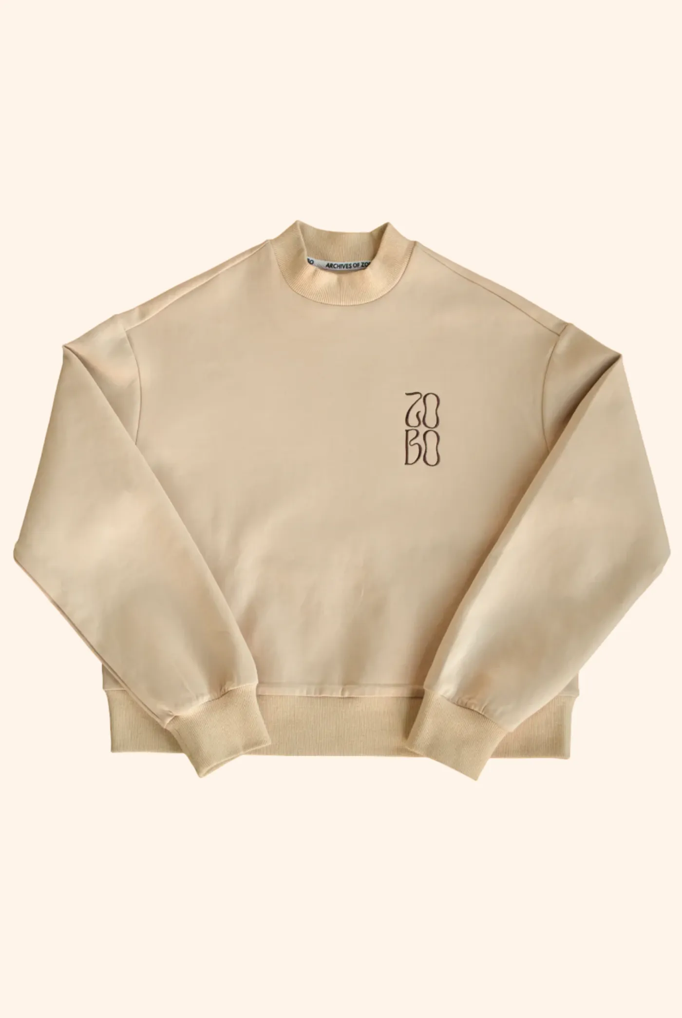 Lightweight Jumper in Beige