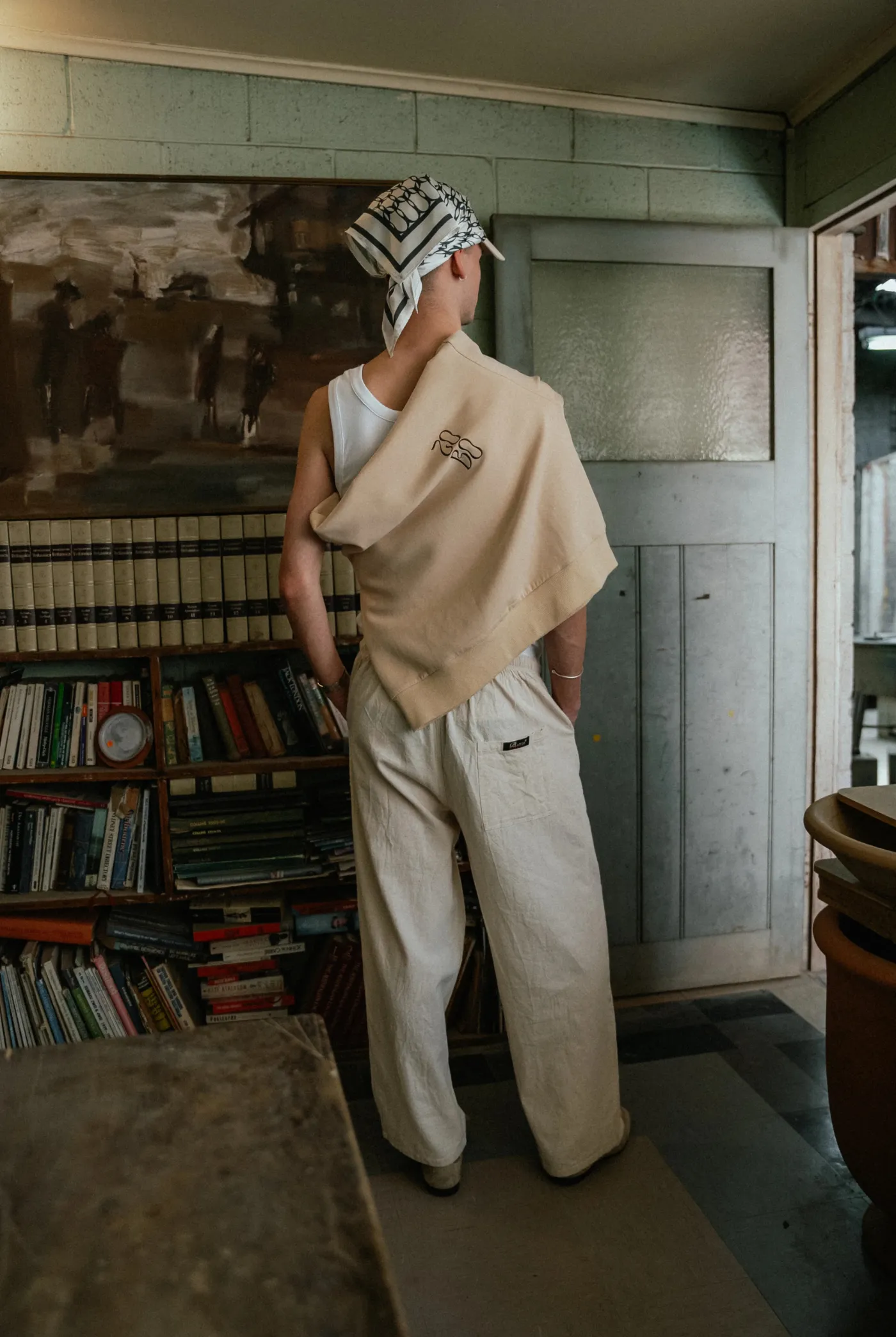 Lightweight Jumper in Beige