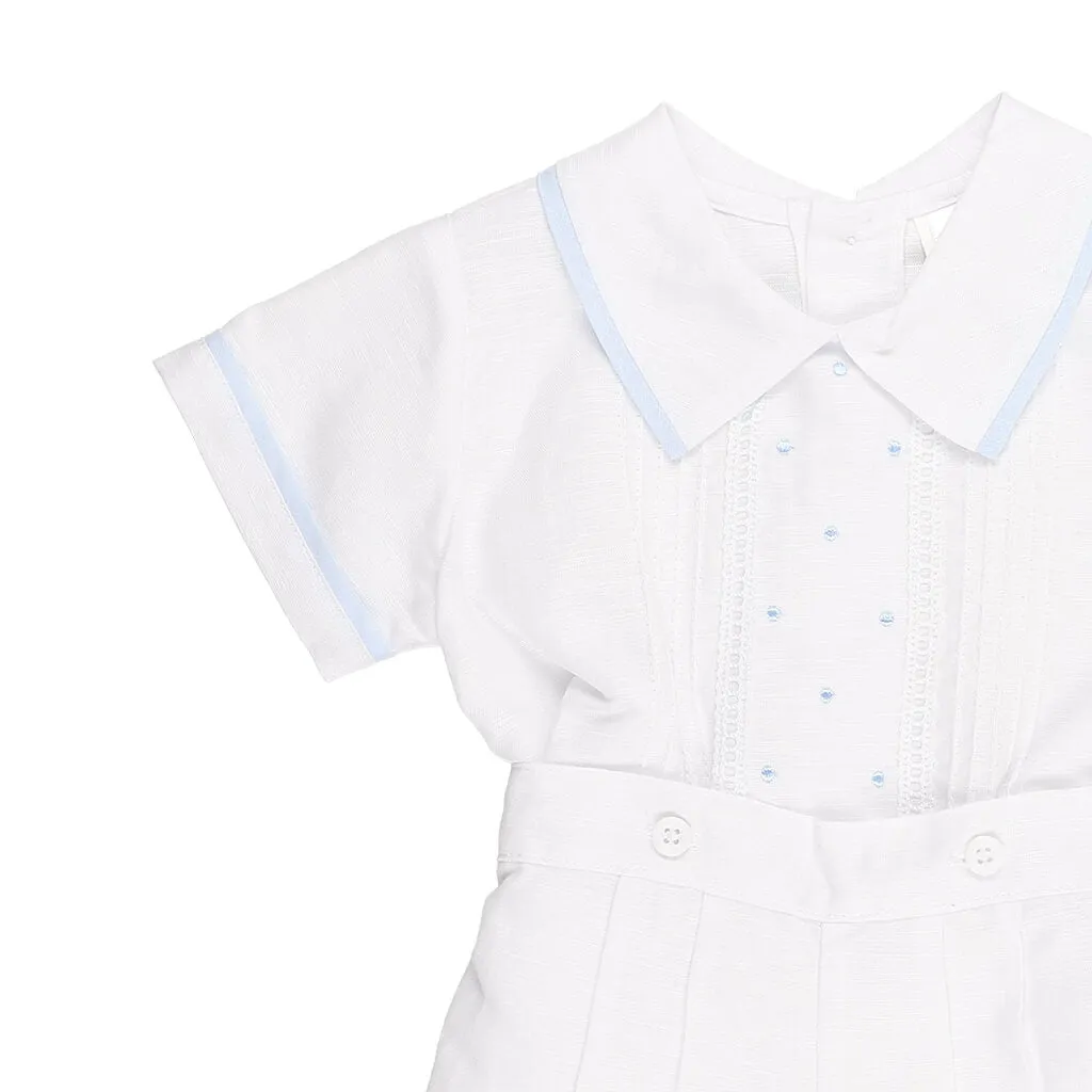 Linen Bubble Romper