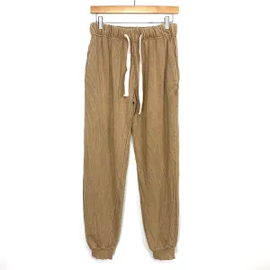 Love Vintage Brown Washed Joggers- Size M (We Have Matching Top) (Inseam 27")