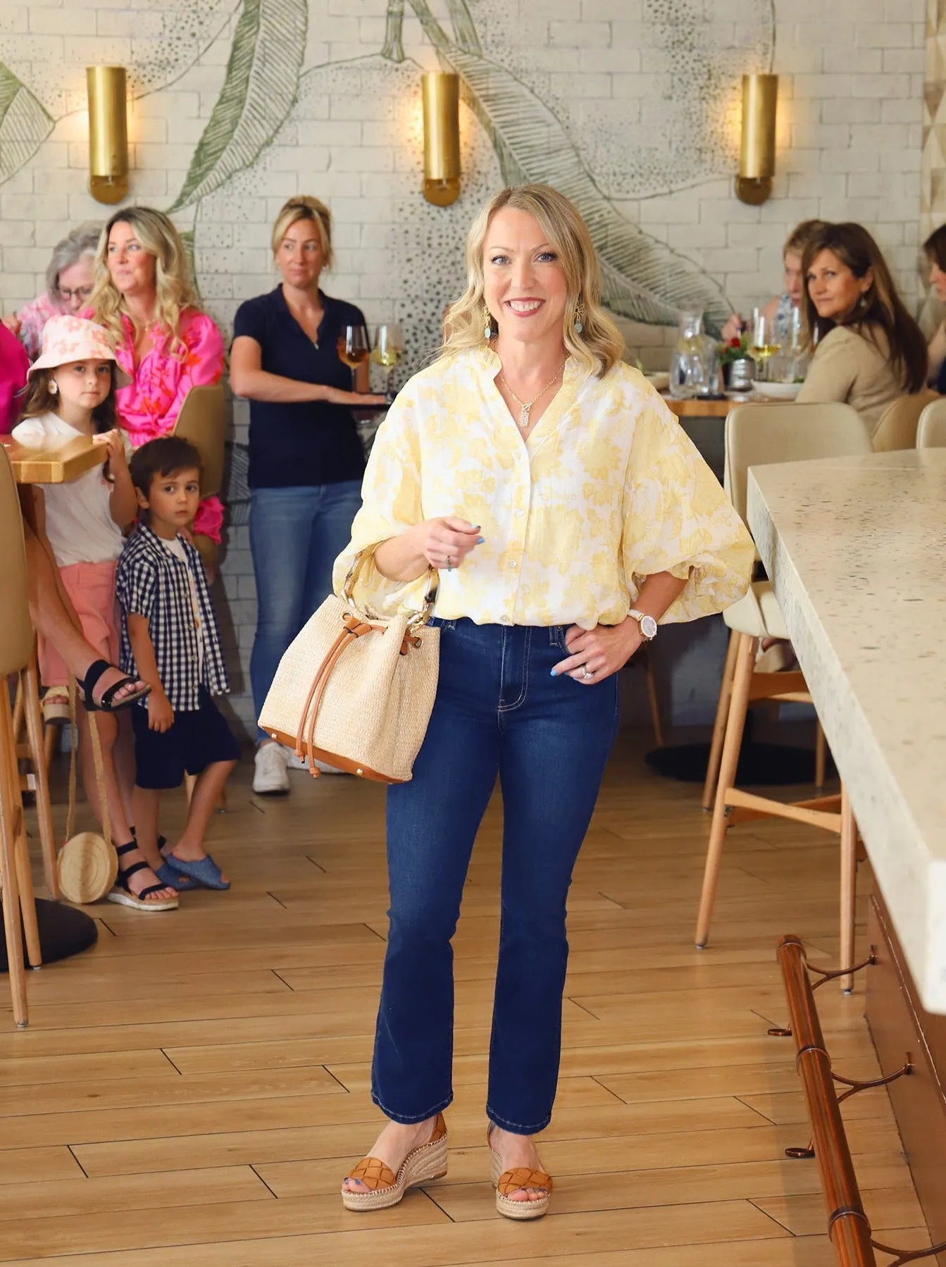 L.T.J. : Bambino Crop Baby Flare Jean