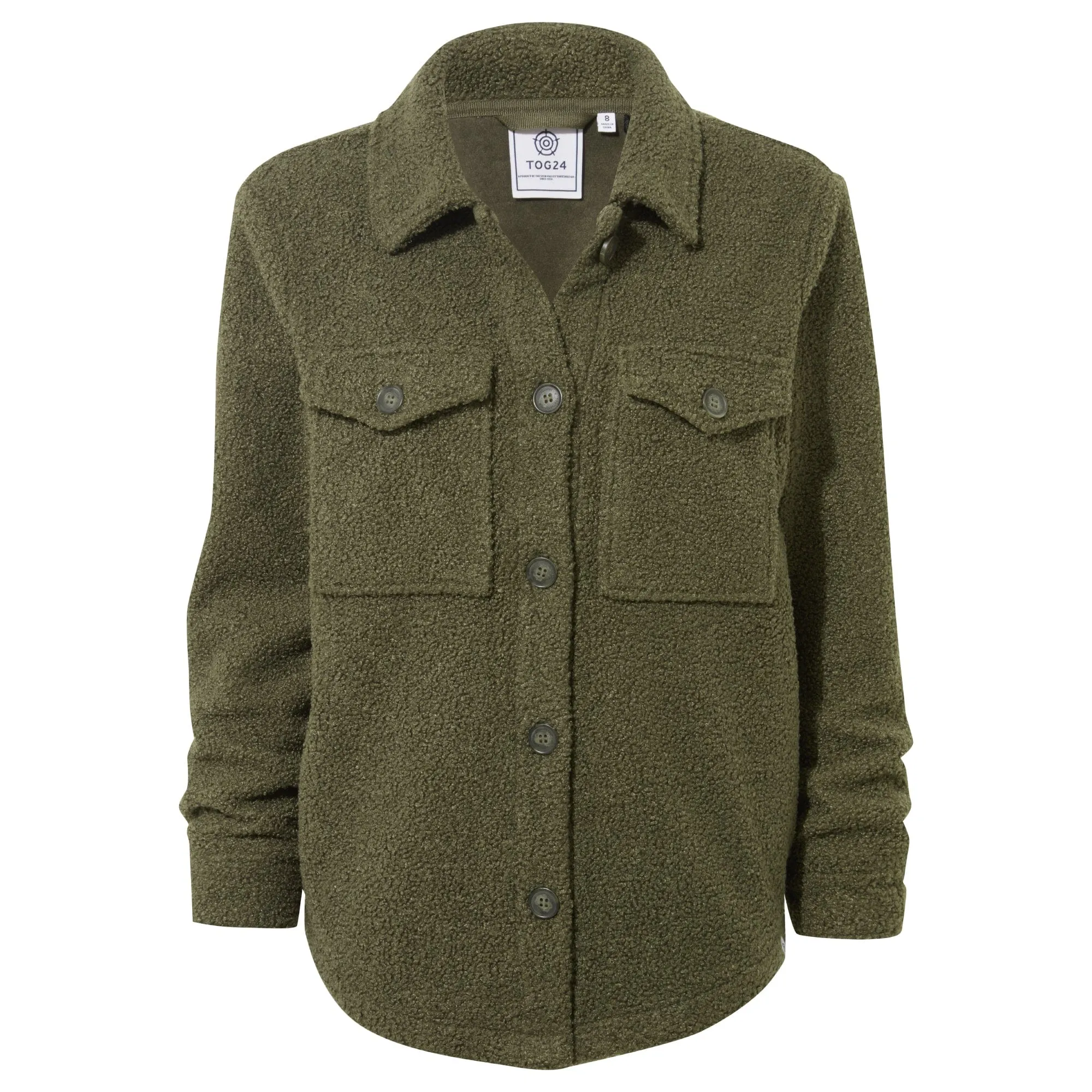 Maxine Womens Shacket - Khaki