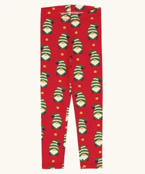 Maxomorra Swedish Santa Leggings
