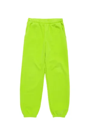 ME. Reverse Brushed Sweatpant - Acid Lime