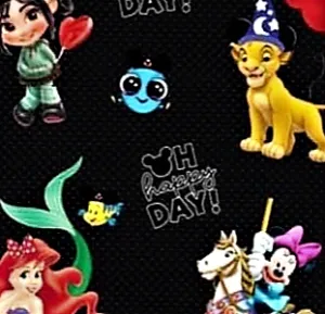 Oh Happy Day Disney SOFT Capri Leggings Magic Kingdom Princess Minnie Ariel Dumbo Plus rts